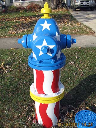 American Flag - 111 E. Monroe